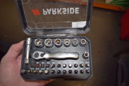 *Parkside Ratchet Bit Set