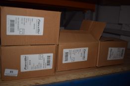 *4 Boxes of 6 (24 Total) 16cm Porcelain White Saucers