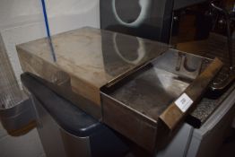 *Stainless Steel Knockout Drawer 30x41cm