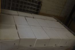 *16x Boxes of 6 Glass Tumbler on Glass Stands