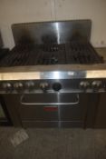 *Thor Six Ring Burner over Oven