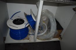 *Contents of Cupboard Including Various Speedfit Blue & Other Piping