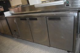 *Stainless Steel Three Door Undercounter Refrigeration Unit