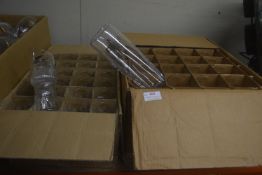 *Box of Beck’s Vier Pint Glasses, and a Box of Carling 1/2 Pint Glasses