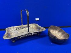 A selection of 3 plated serving dishes