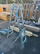 * Mac Allister combination aluminium ladder