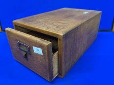 Antique filing Drawer