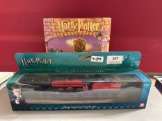 Harry Potter Hogwarts Express Die-Cast metal collectible & Hogwarts Wall Plaque