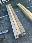 36 lengths of 2.4 m tantalised decking boards