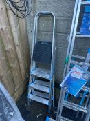 * Mac Allister three tread step ladder