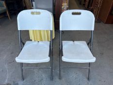 2 x foldaway chairs