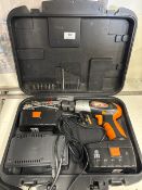 Pioneer drill & batteries in case