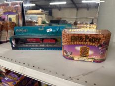 Harry Potter Hogwarts Express Die-Cast metal collectible & Hogwarts Wall Plaque