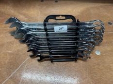 Siegen combination wrench set
