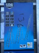 * Mac Allister 3x9 combination ladder