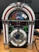 JDW Jukebox Radio 27cm W x 40cm H