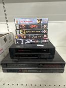 2 x VHS Players and 5 videos