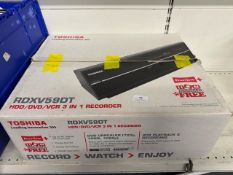 Toshiba HDD/DVD/VCR 3 in 1 Recorder