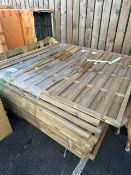 *Four 6‘ x 6‘ fence panel