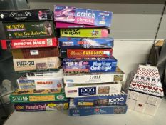 Cookie Jar and large selection of games & puzzles