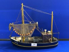 Model of the mary jane fishing trawler
