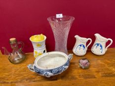 A selection of various homewares