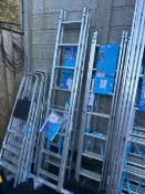 * Mac Allister 2x8 combination ladder