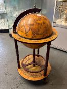 Globe cocktail cabinet