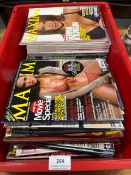 Quantity of Maxim magazines