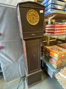 Freestanding grandfather clock (A/F) 128cm H