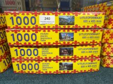 4 x Fame puzzles 1000 piece jigsaws