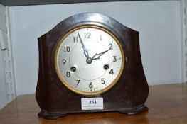 Smiths Enfield 1930's bakelite manual mantel clock