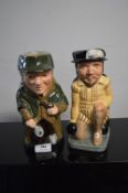 2x Royal Doulton Toby Jugs