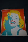 Marilyn Monroe by Pure Evil signed artist proof wi