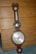 Victorian Banjo Barometer J. Manoiacavalli of Leather Lane, London