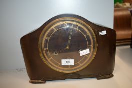 1960's presentation wedding clock