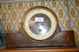 1930’s Mahogany Veneered Mantel Clock