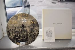 Royal Doulton Pure Evil In The Pillory Bone China Plate Limited Edition 1887/2000 with Packaging