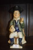 Victorian Unsigned Toby Jug