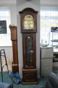 Interclock Oak long cased clock