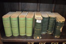 Eight Vintage Slide Holders with Slides