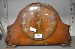 Smith's Tempora 1930's mahogany cased mantel clock