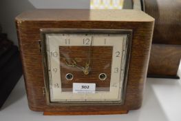 1930’s Smiths Oak Cased Mantel Clock