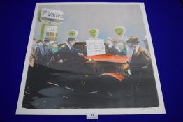 Screenprint by Static '100 Dollars will buy this c