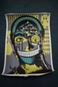 Silkscreen print 'Eye Teeth' by W I Intent 5/15 84