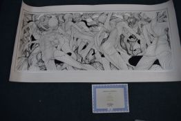 'Escale' limited edition ceregraph by Guillaume Zo