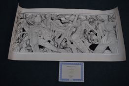 'Escale' limited edition ceregraph by Guillaume Zo