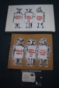Halal by S Cunni artist proof canvas 2009 artist