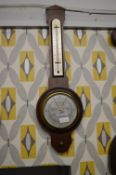 1970’s Barometer by Short & Mason of London with Mahogany Case