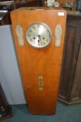1930’s Art Deco Cabinet Mounted Clock (missing glass)